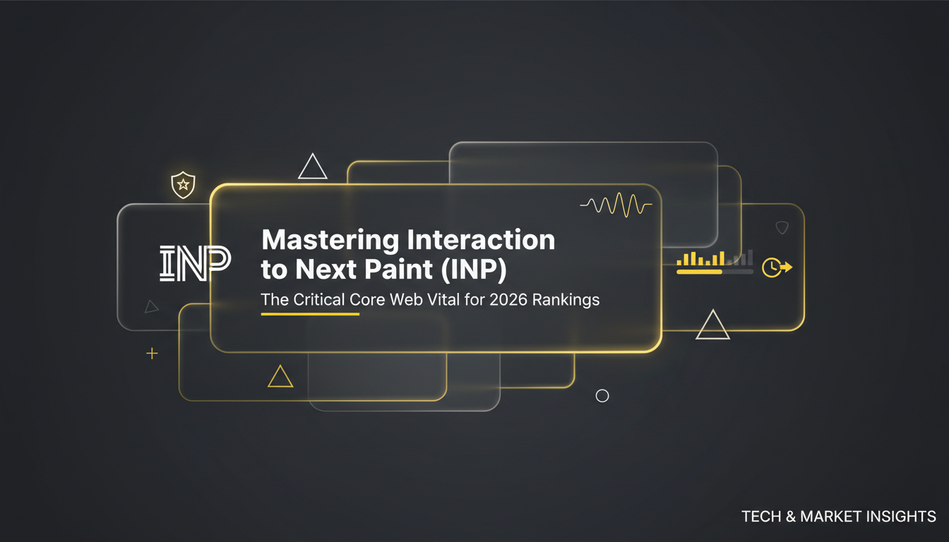Mastering Interaction to Next Paint (INP): The Critical Core Web Vital for 2026 Rankings